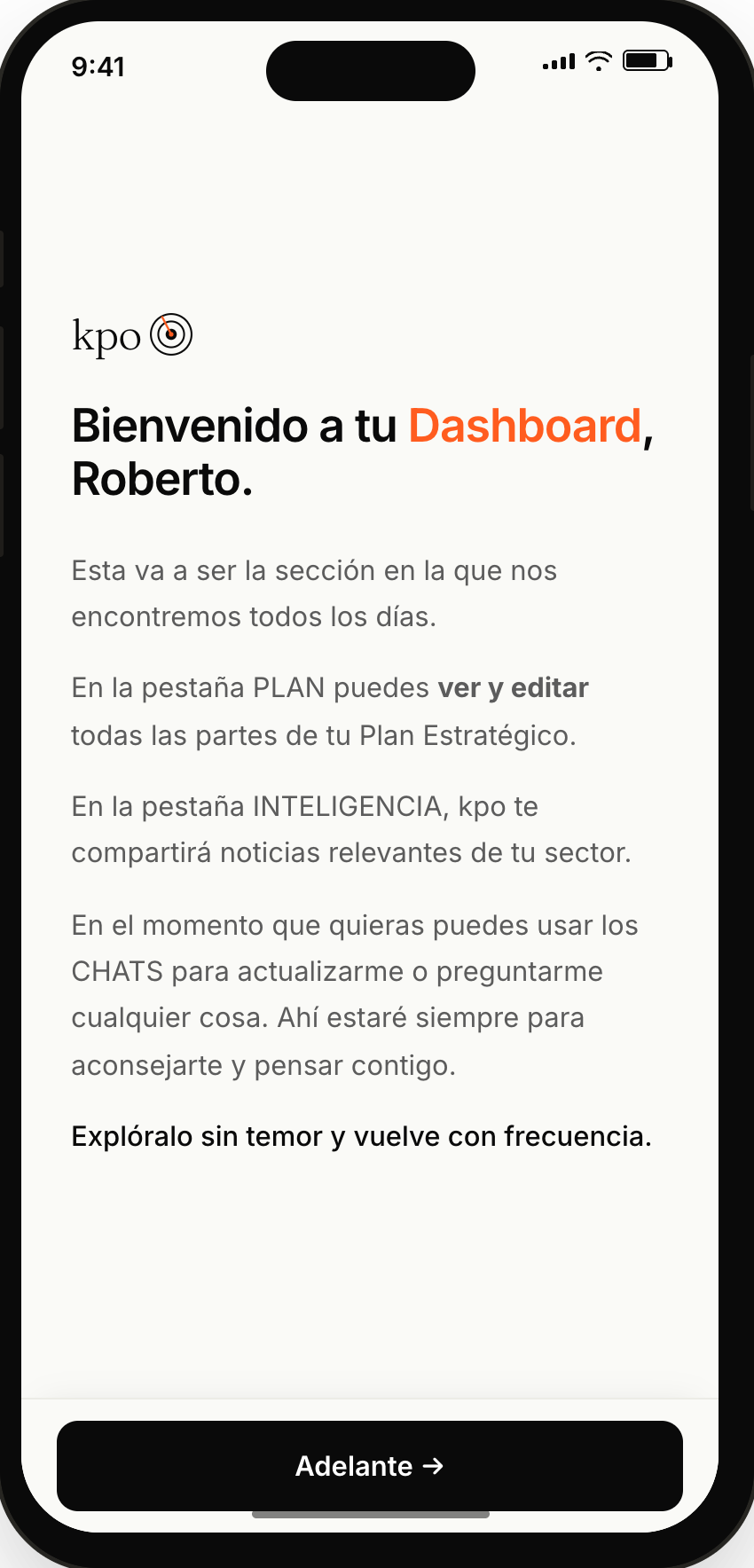 Vista mobile del producto